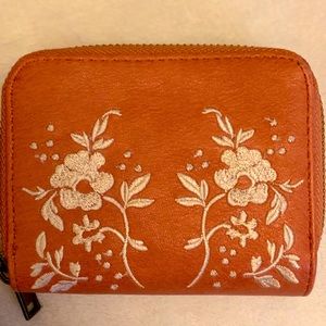 Universal Thread Embroidered Wallet